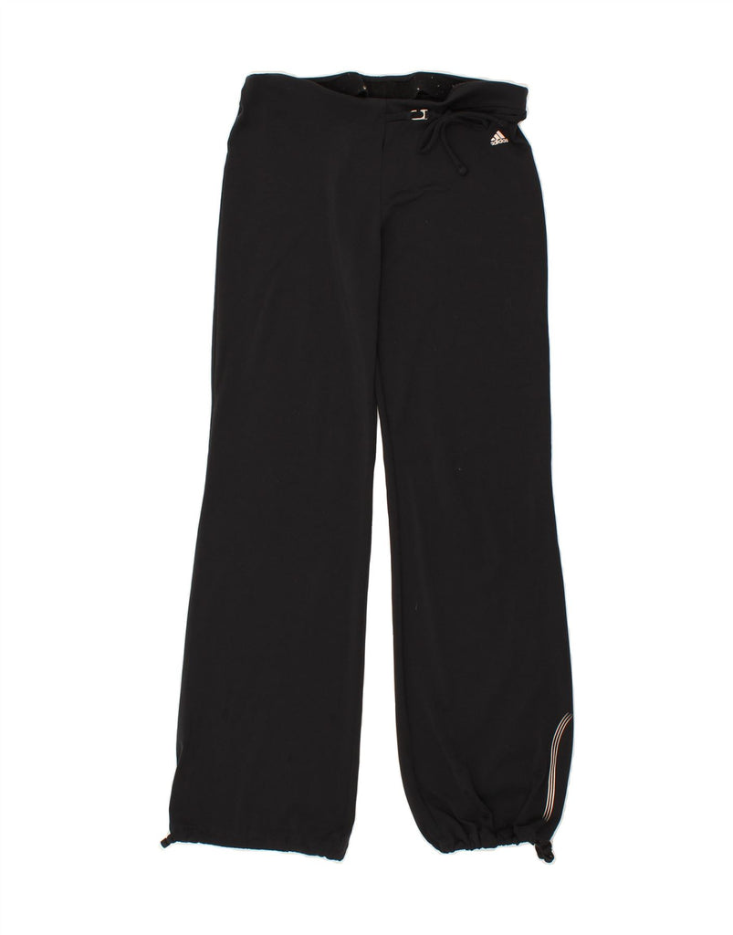 ADIDAS Womens Tracksuit Trousers UK  14 Large Black Polyamide Vintage Adidas and Second-Hand Adidas from Messina Hembry 