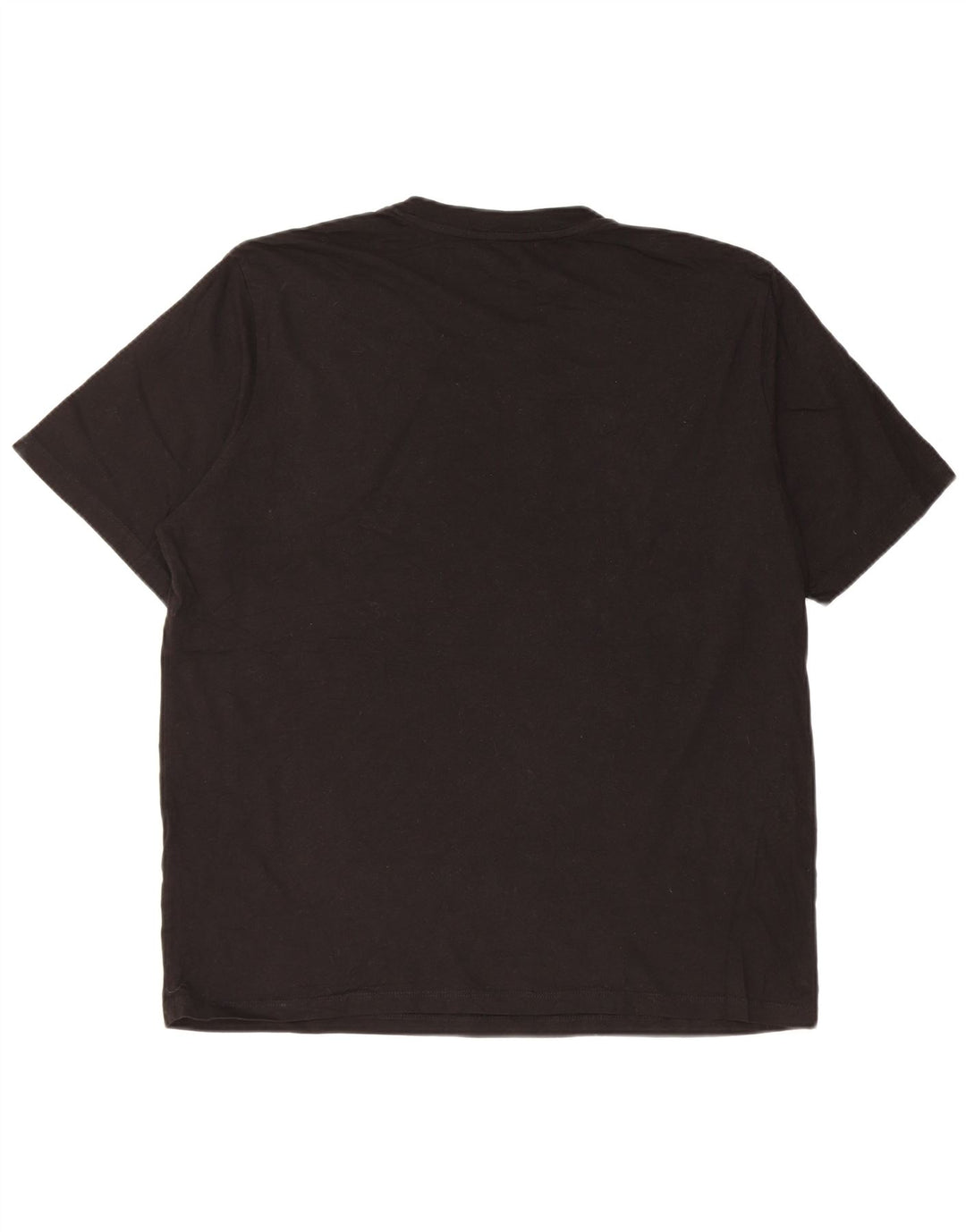 Jack & Jones Mens Graphic T-Shirt Top XL Black
