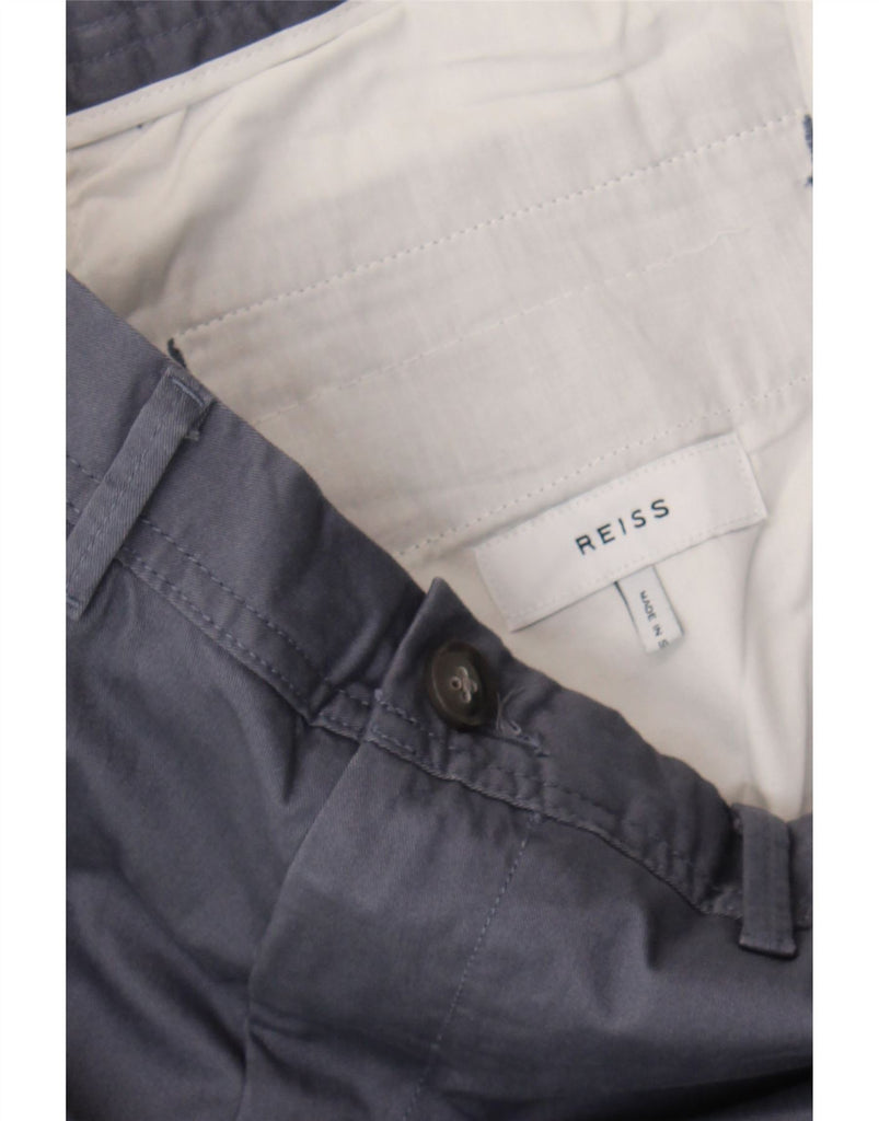 REISS Mens Slim Chino Trousers W30 L32  Navy Blue Cotton Vintage Reiss and Second-Hand Reiss from Messina Hembry 
