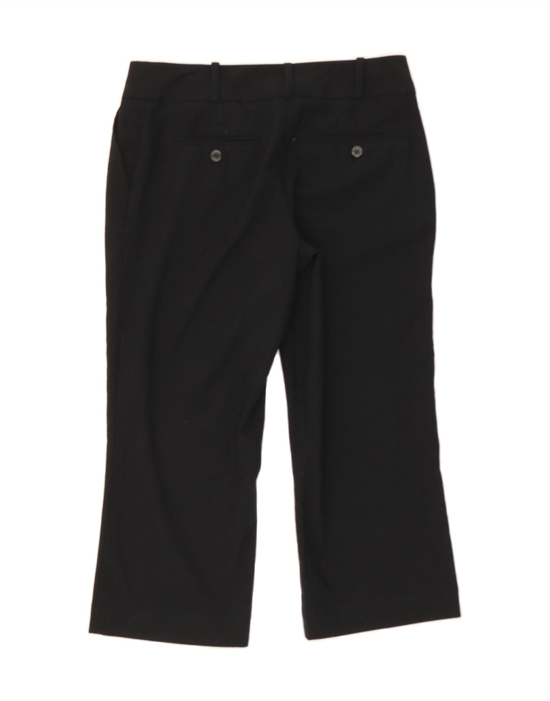 MOSSIMO Womens Straight Capri Trousers US 0 XS W30 L21 Black Polyester Vintage Mossimo and Second-Hand Mossimo from Messina Hembry 