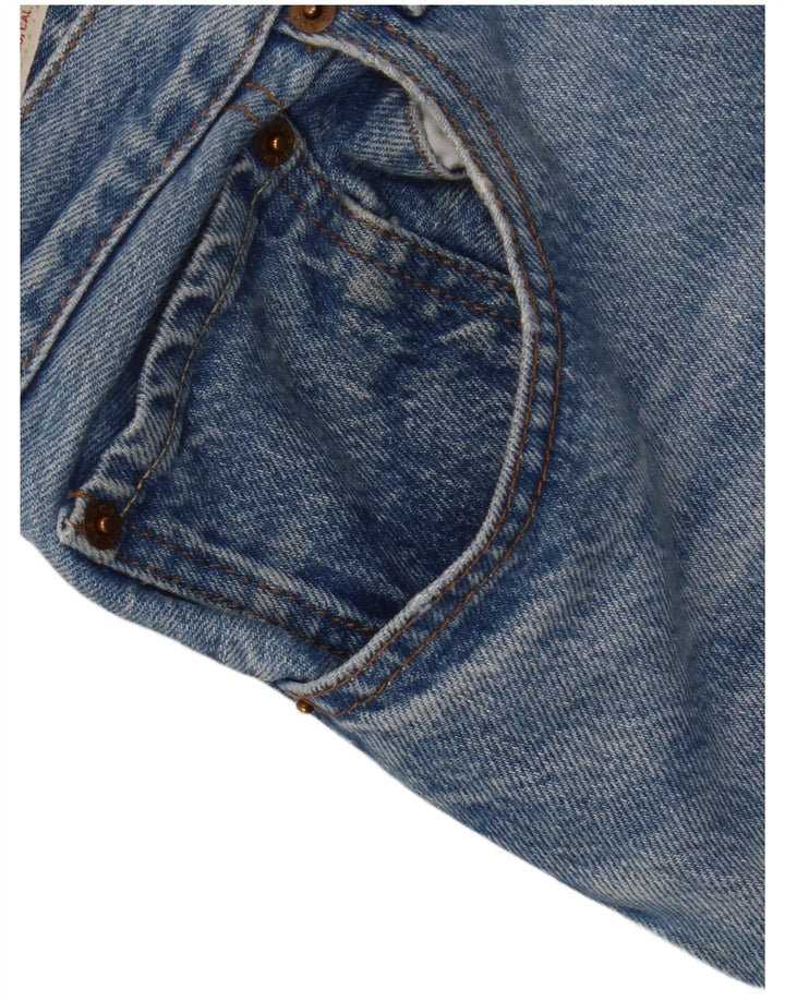 Levi's Mens 501 Straight Jeans W30 L28 Blue Cotton