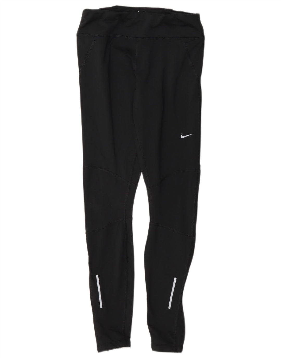 Nike Womens Dri Fit Leggings UK 8 Small Black Polyester