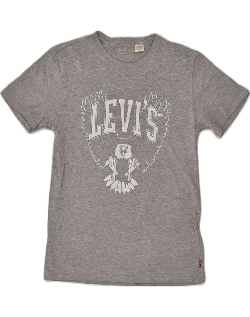 LEVI'S Mens Graphic T-Shirt Top Small Grey | Vintage Levi's | Thrift | Second-Hand Levi's | Used Clothing | Messina Hembry 