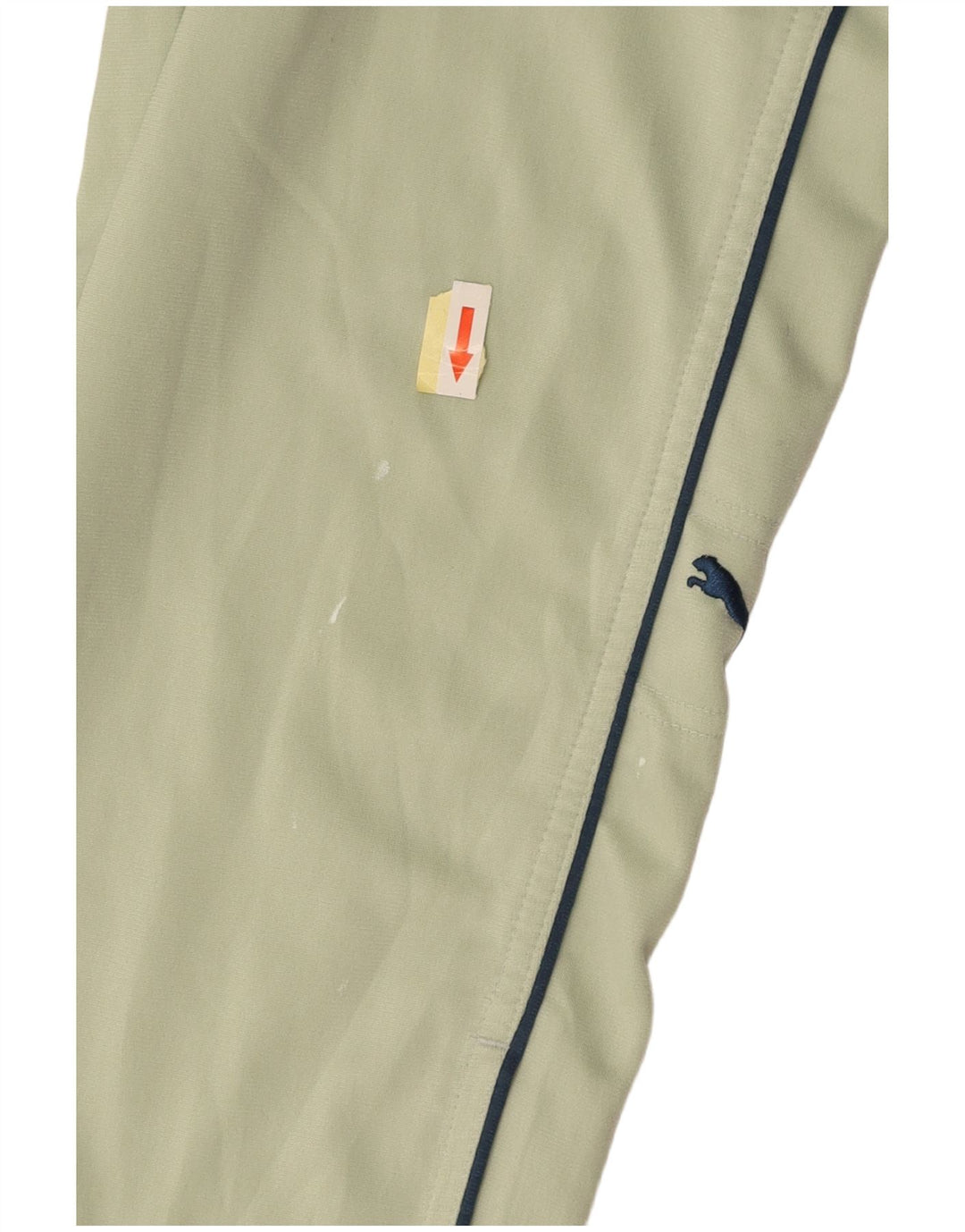 PUMA Mens Tracksuit Trousers Medium  Green Polyester