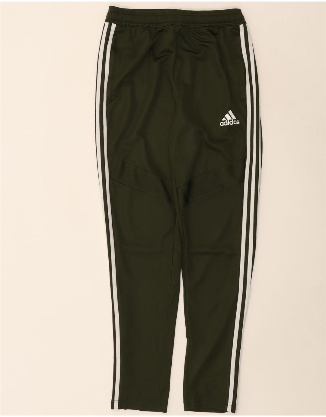 Adidas Boys Climacool Tracksuit Trousers 13-14 Years  Khaki Polyester