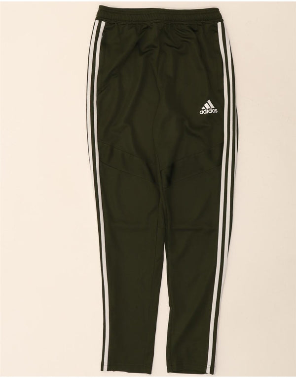 Adidas Boys Climacool Tracksuit Trousers 13-14 Years  Khaki Polyester