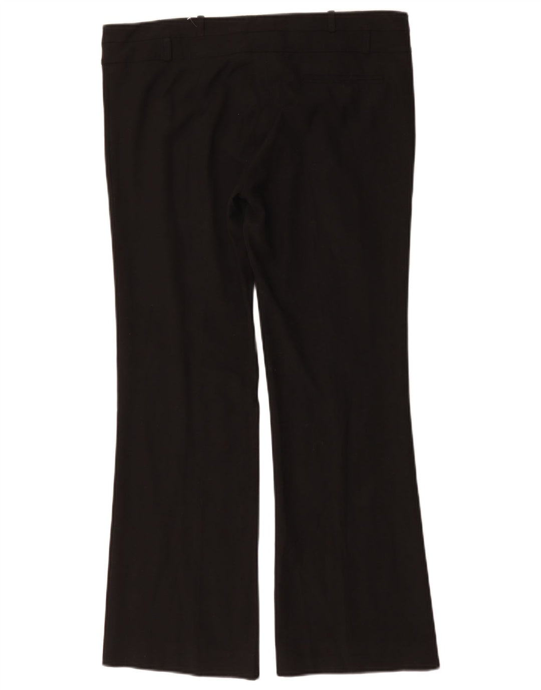 Oasis Womens Bootcut Casual Trousers UK 12 Medium W34 L29 Black Polyester