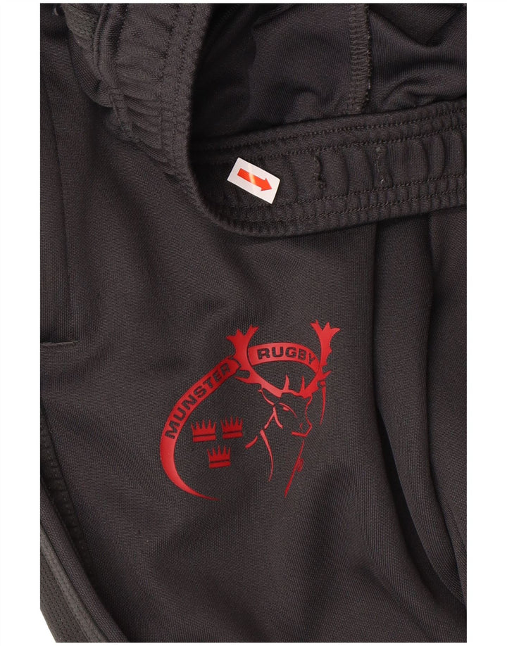 ADIDAS Mens Munster Rugby Tracksuit Trousers Joggers Small Black Polyester
