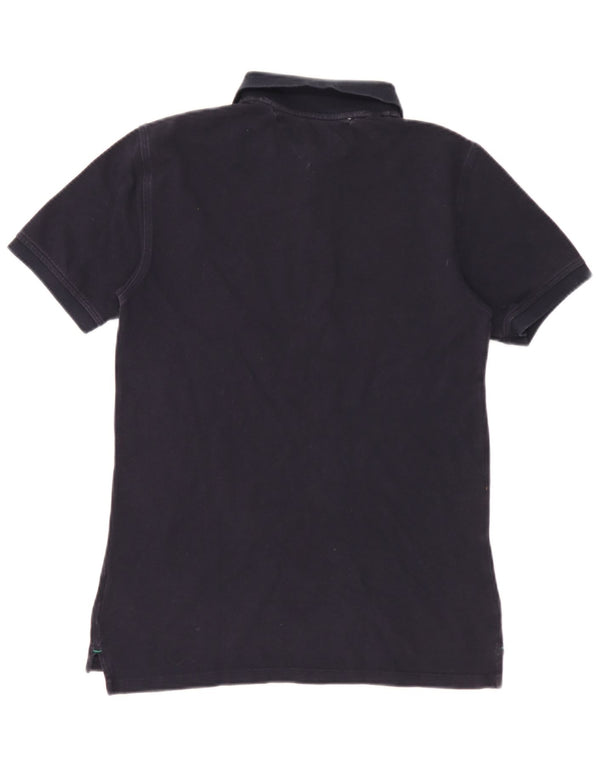 Tommy Hilfiger Boys Polo Shirt 15-16 Years Large Navy Blue Cotton