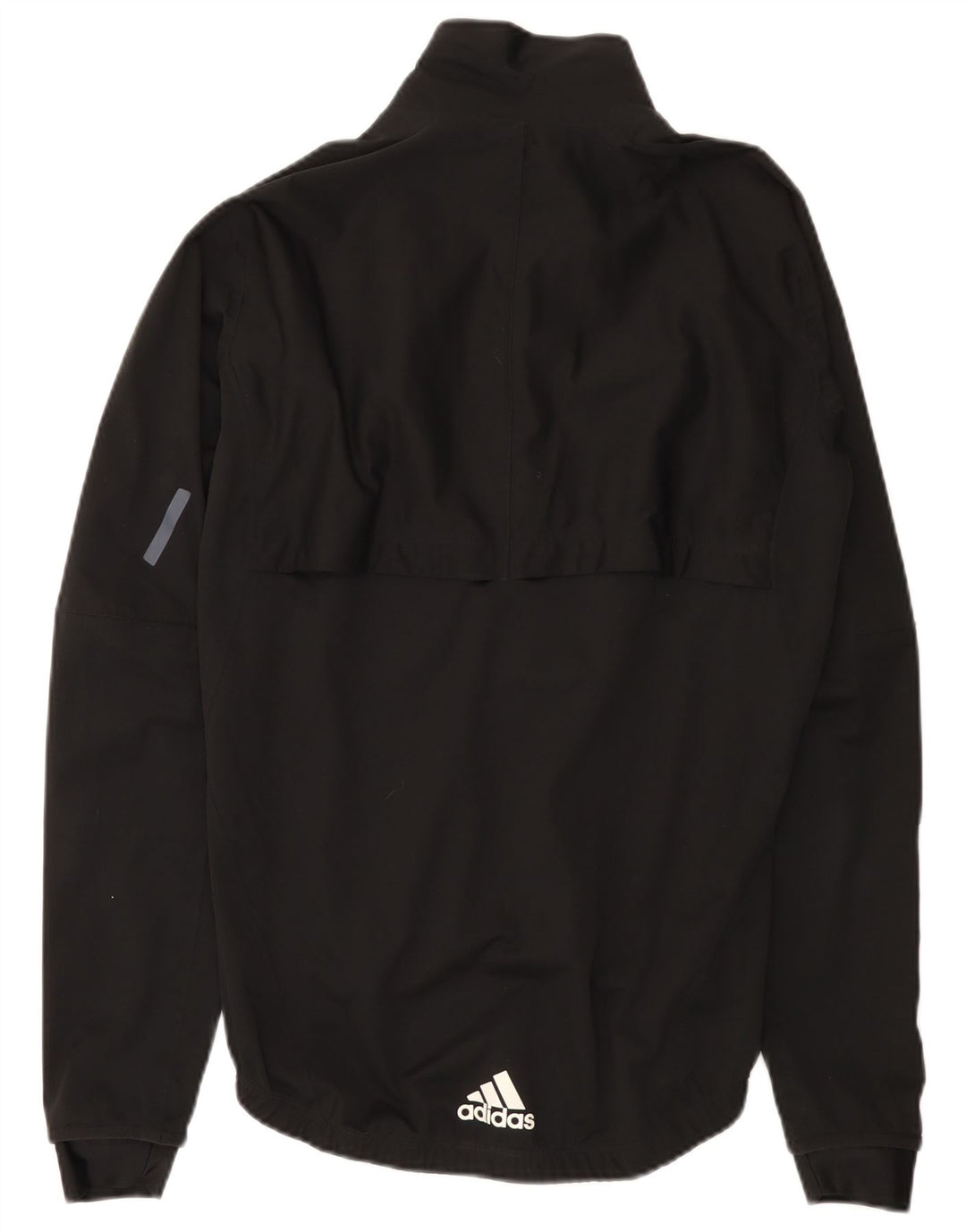 Adidas Womens Climacool Rain Jacket UK 14 Medium Black Polyester
