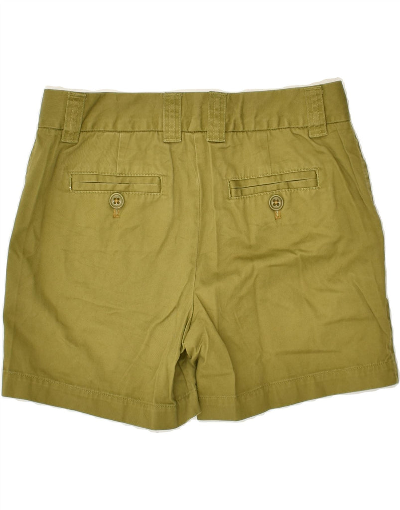 J. CREW Womens Broken In Classic Fit Chino Shorts US 2 XS W30  Green | Vintage J. Crew | Thrift | Second-Hand J. Crew | Used Clothing | Messina Hembry 