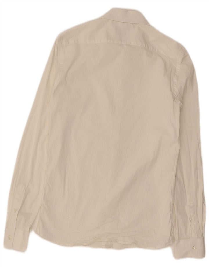 Zara Mens Super Slim Fit Shirt Small White