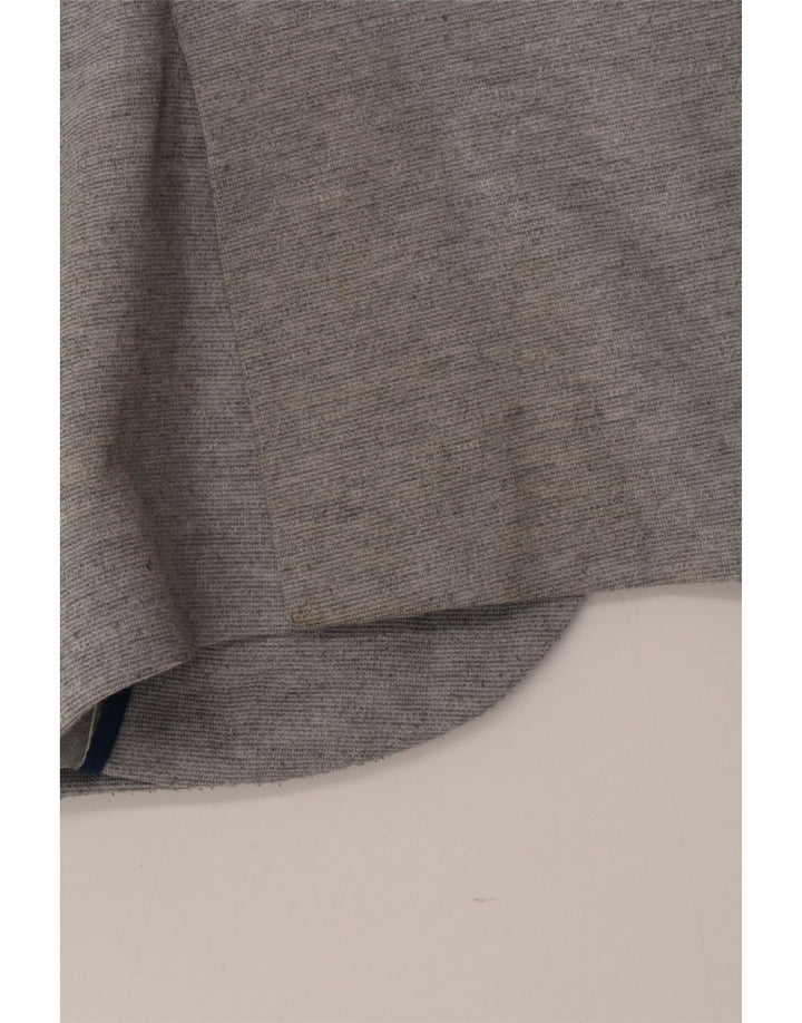 Zara Mens 1 Button Blazer Jacket UK 36 Small Grey