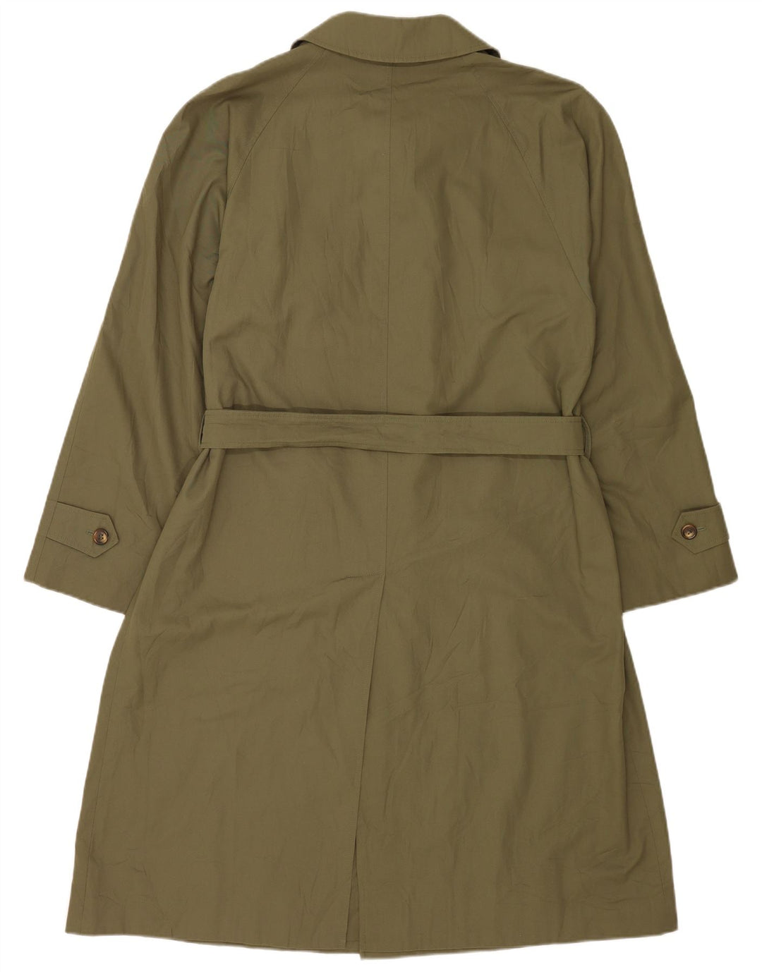 Herno Mens Trench Coat IT 50 Large Green
