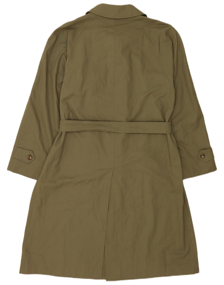 Herno Mens Trench Coat IT 50 Large Green