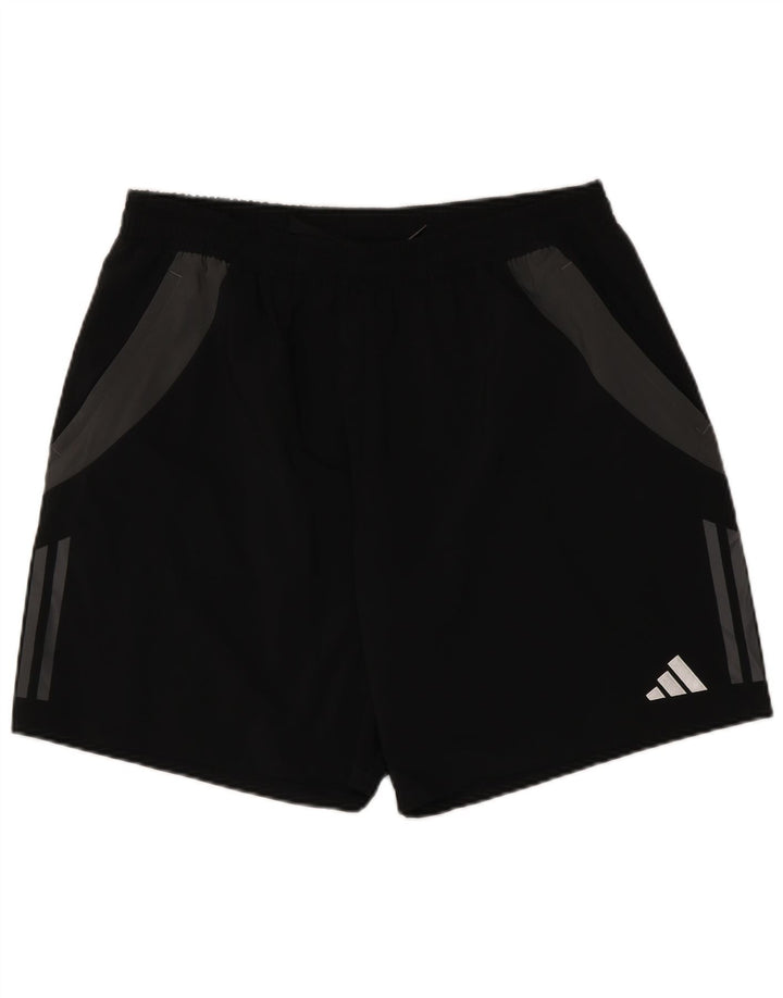 Adidas Mens Aeroready Regular Fit Sport Shorts XL Black Polyester