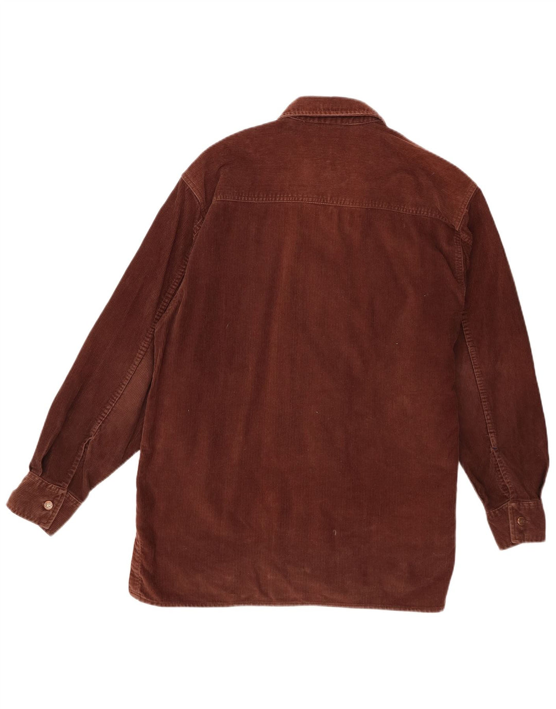 Lee Mens Corduroy Shirt Large Brown Cotton