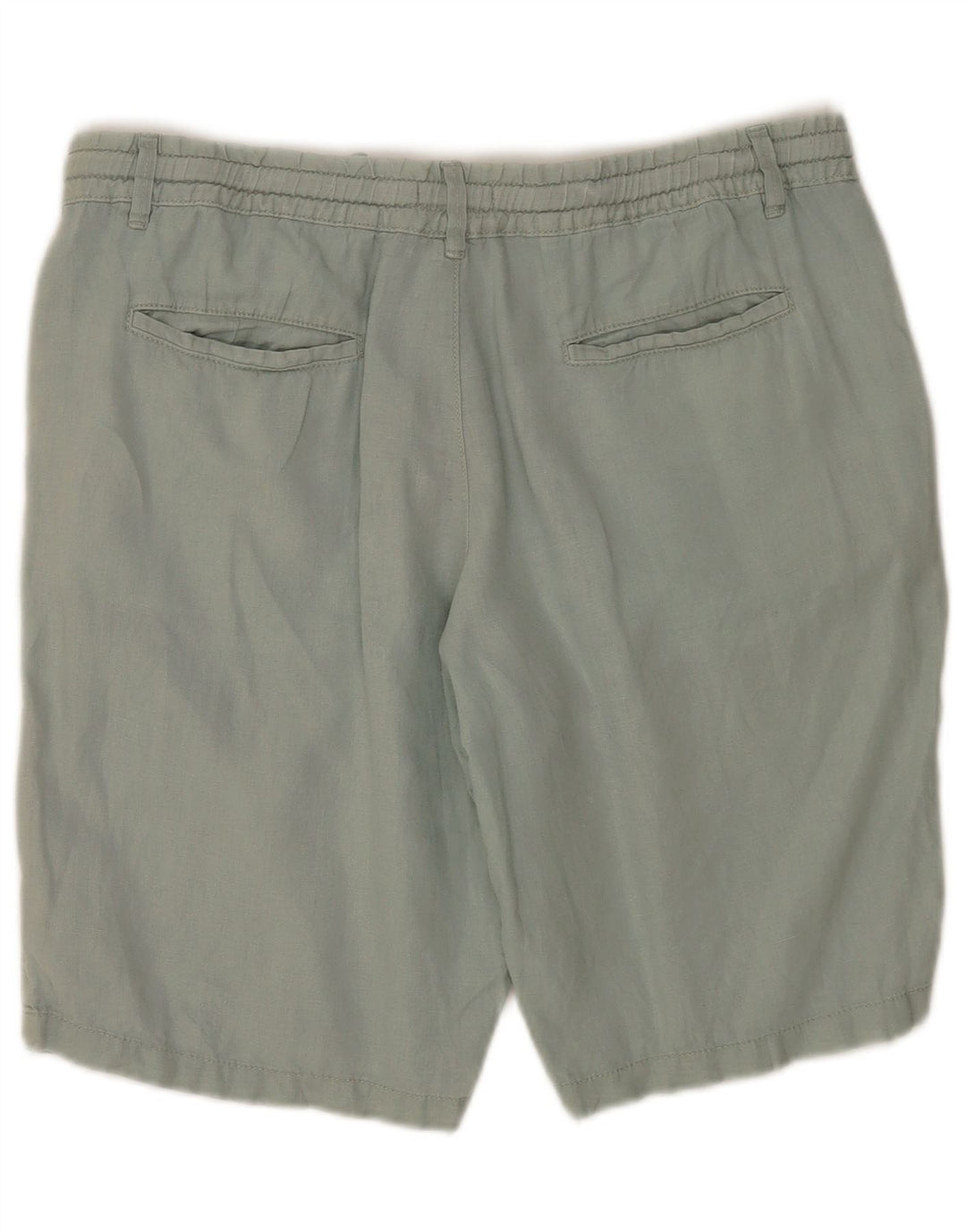 Benetton Mens Chino Shorts W34 Large Green