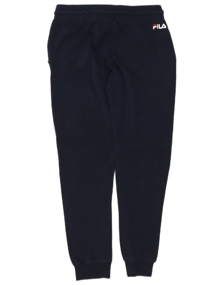 Fila Mens Graphic Tracksuit Trousers Joggers Medium Navy Blue