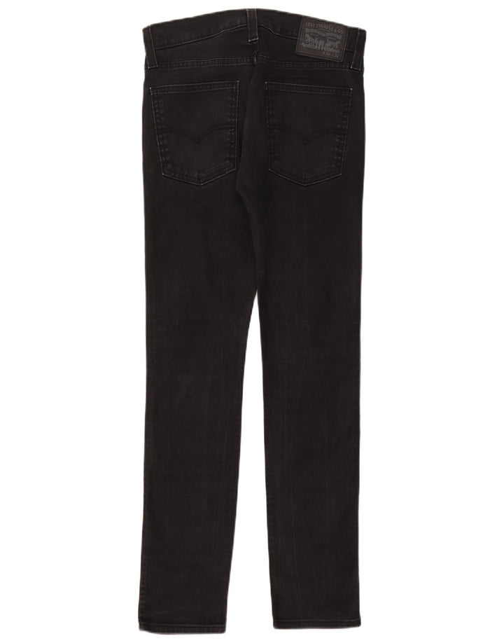 Levi's Womens Slim Jeans W30 L29 Black Cotton