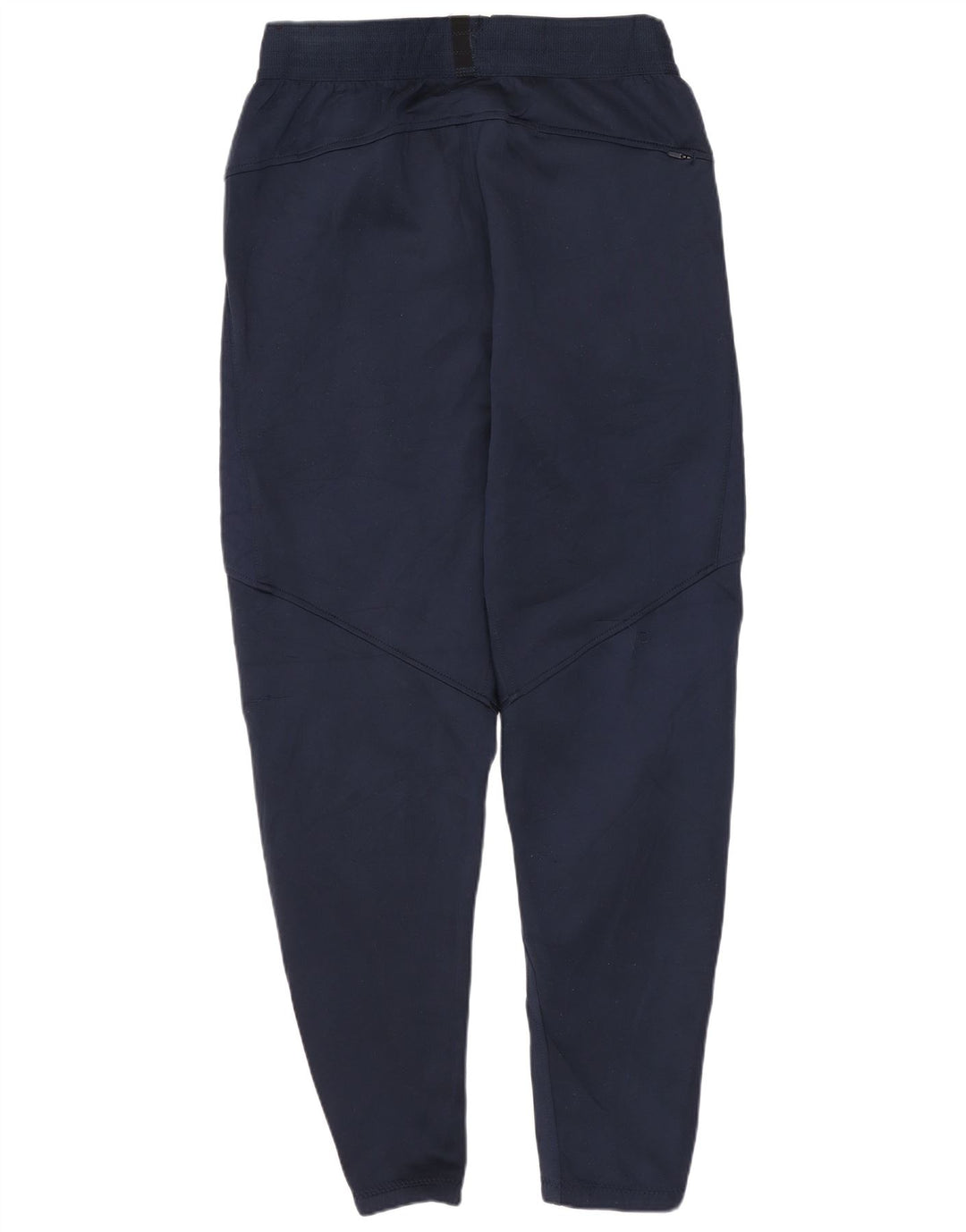 NIKE Mens Tracksuit Trousers Medium  Navy Blue Polyester