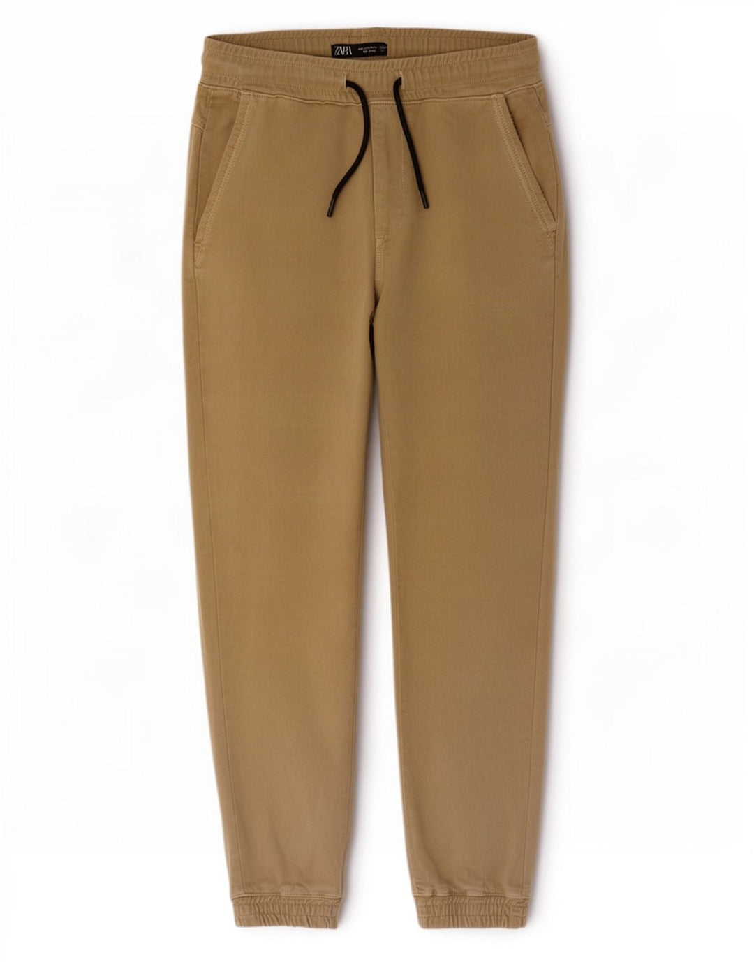 Zara Mens Tracksuit Trousers Joggers Small Beige