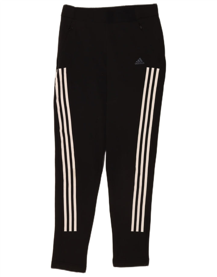 Adidas Womens Tracksuit Trousers UK 4/6 XS Black Polyester
