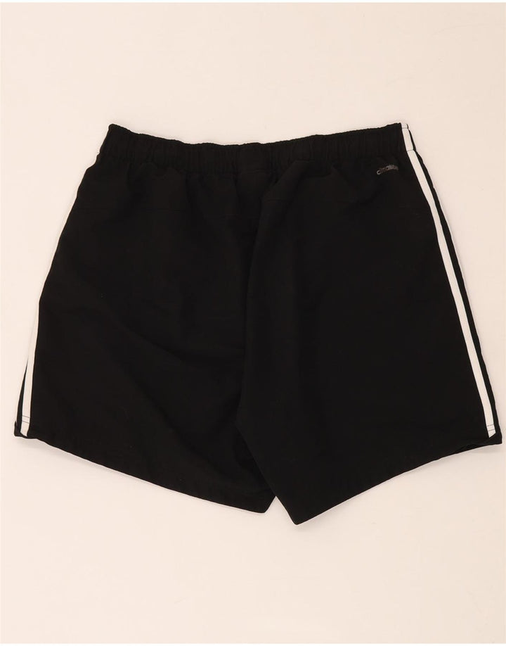 ADIDAS Mens Climalite Sport Shorts Large  Black Polyester