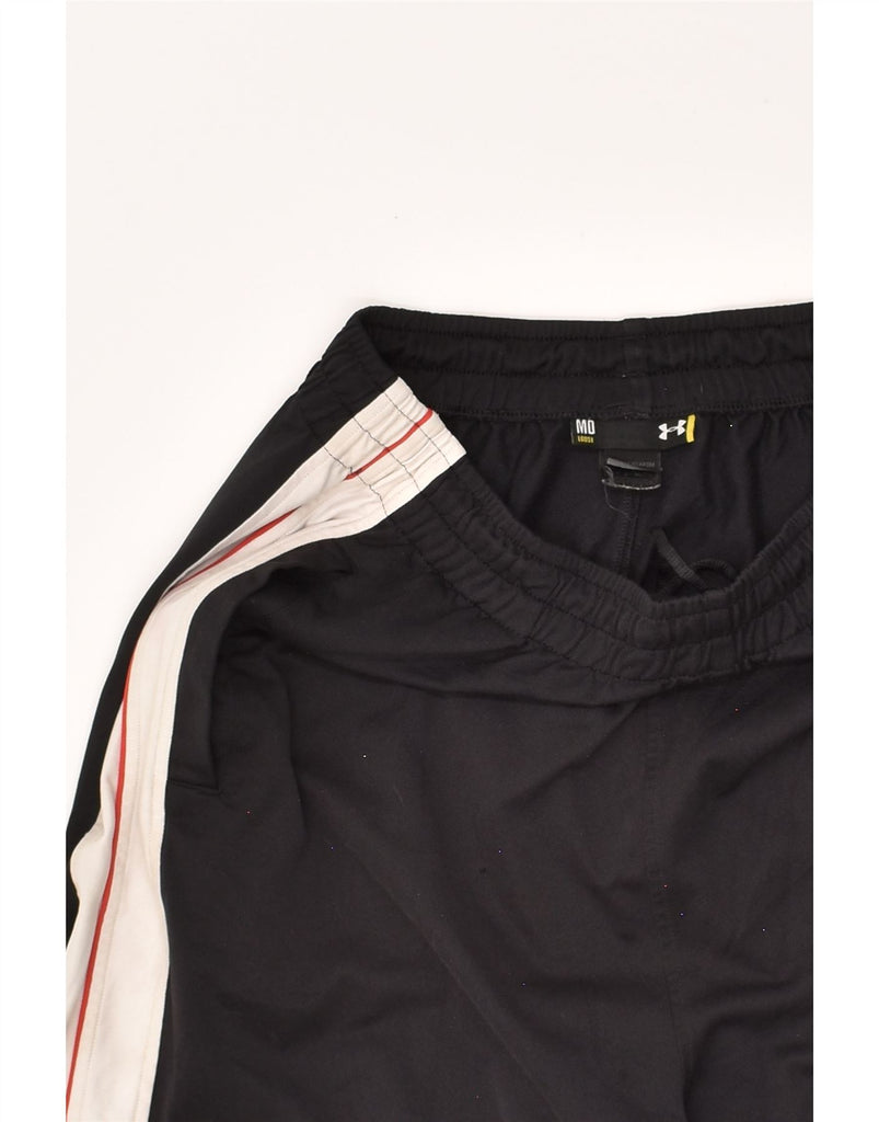 UNDER ARMOUR Mens Loose Fit Sport Shorts Medium Black Colourblock | Vintage Under Armour | Thrift | Second-Hand Under Armour | Used Clothing | Messina Hembry 