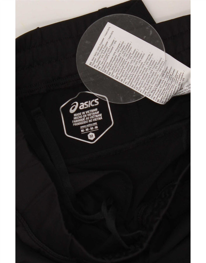 Asics Womens Tracksuit Trousers UK 14 Medium Black Polyester