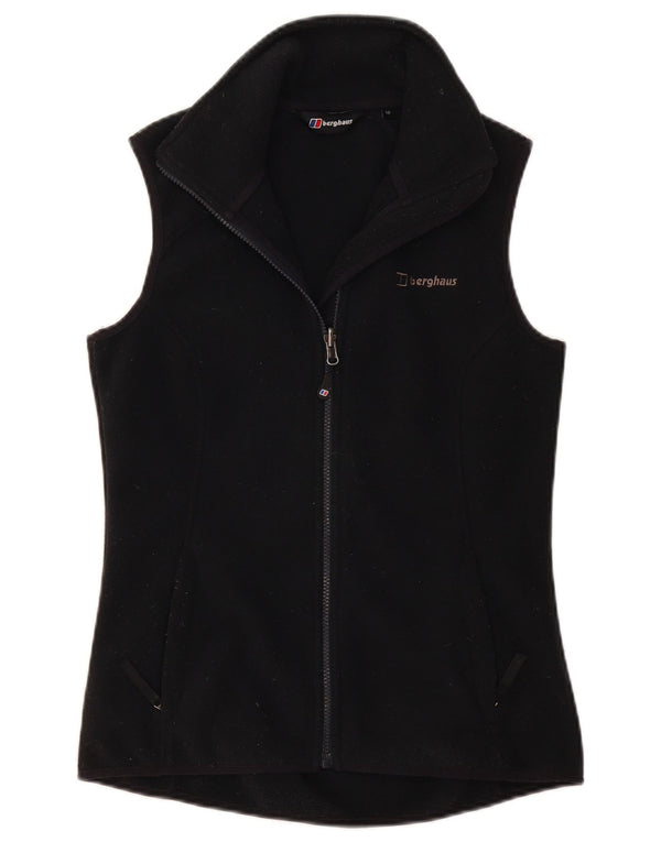 Berghaus Womens Fleece Gilet UK 10 Small Black