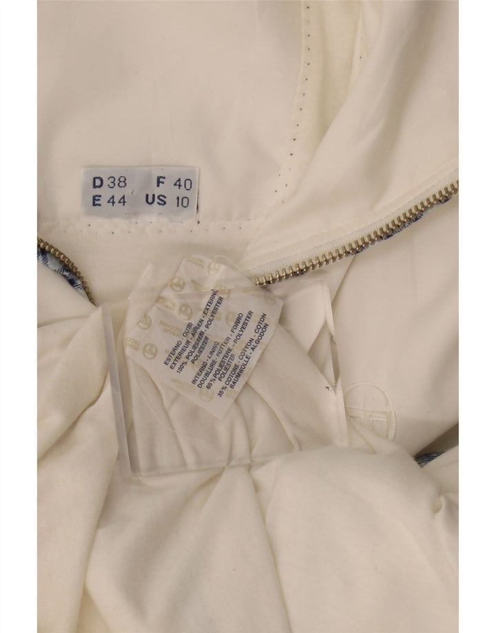 Sergio Tacchini Womens Oversized Graphic Full Tracksuit US 10 Large White