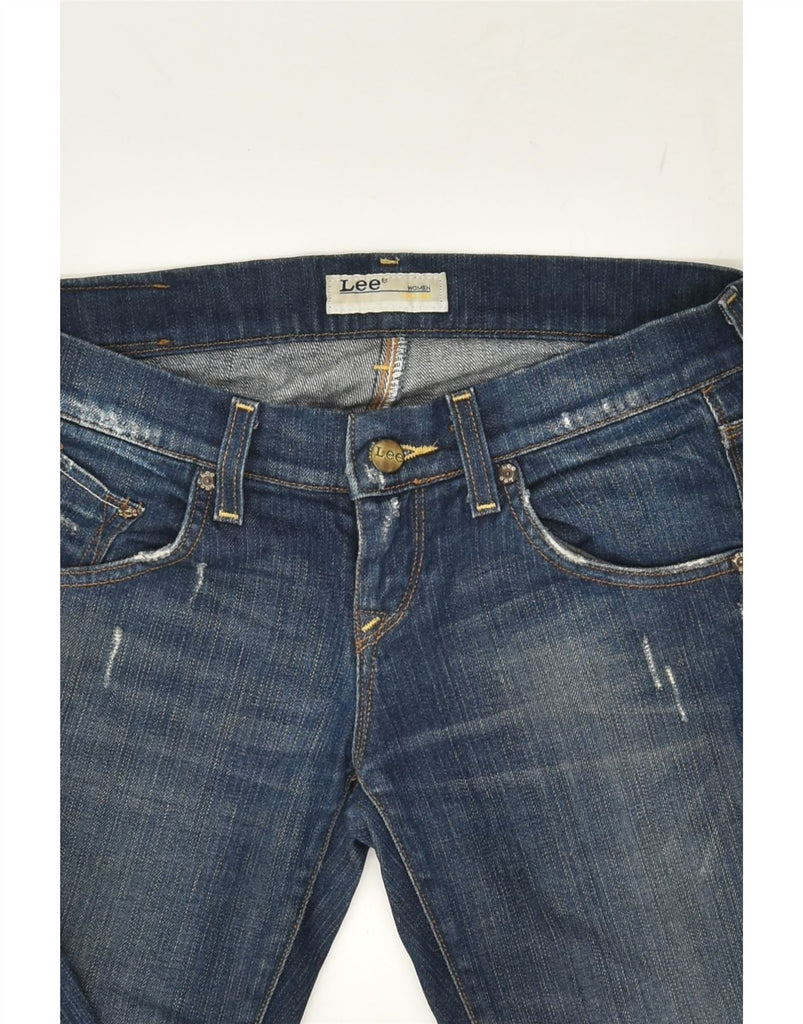 LEE Womens Low Waist Slim Jeans W29 L26  Blue | Vintage Lee | Thrift | Second-Hand Lee | Used Clothing | Messina Hembry 