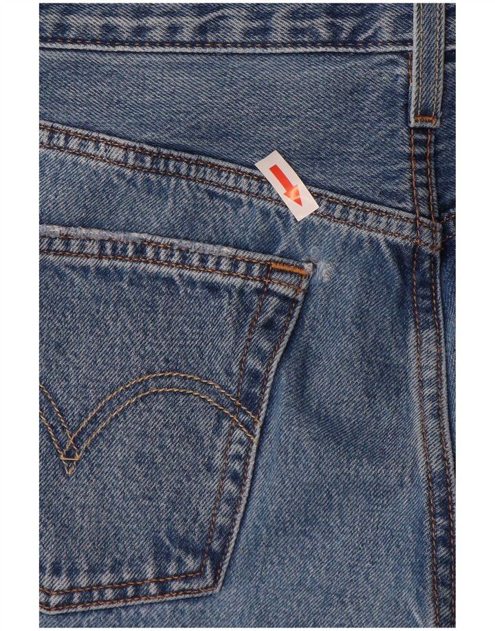 Levi's Womens 501 Straight Jeans W30 L30 Blue