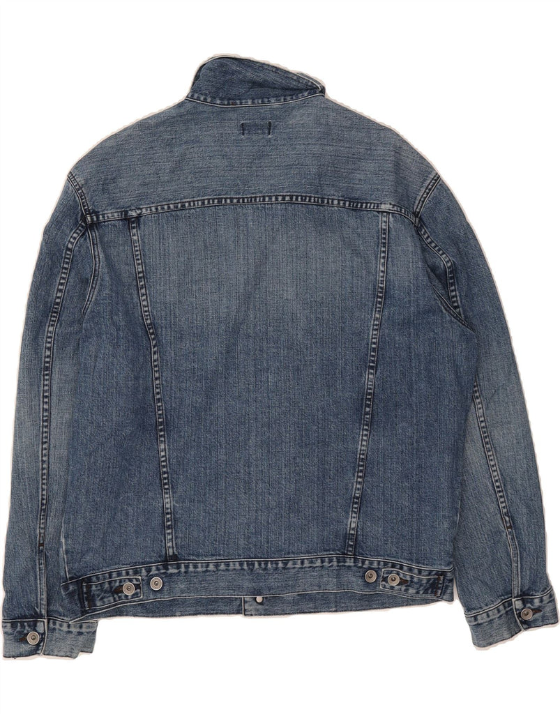 PAUL SMITH Mens Denim Jacket UK 40 Large Blue Cotton Vintage Paul Smith and Second-Hand Paul Smith from Messina Hembry 