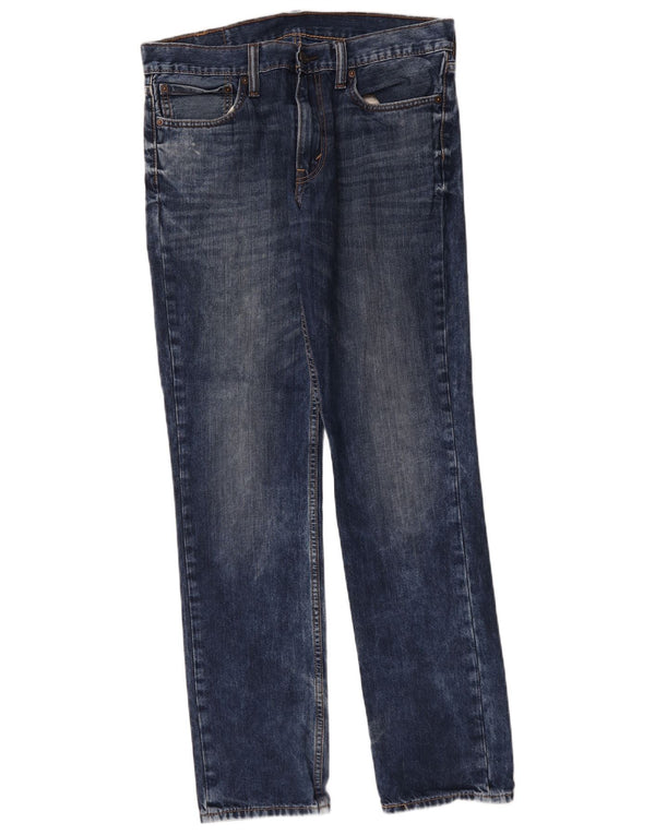 Levi's Mens 511 Slim Jeans W34 L34 Blue Cotton