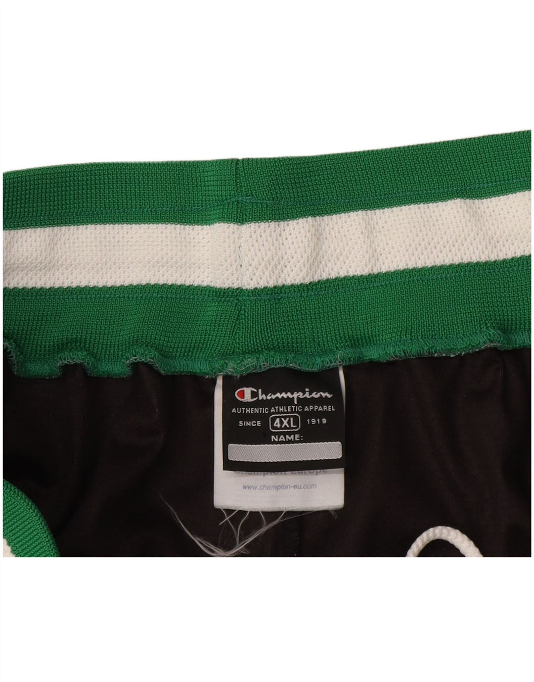 Champion Mens Sport Shorts 4XL  Black Colourblock Polyester