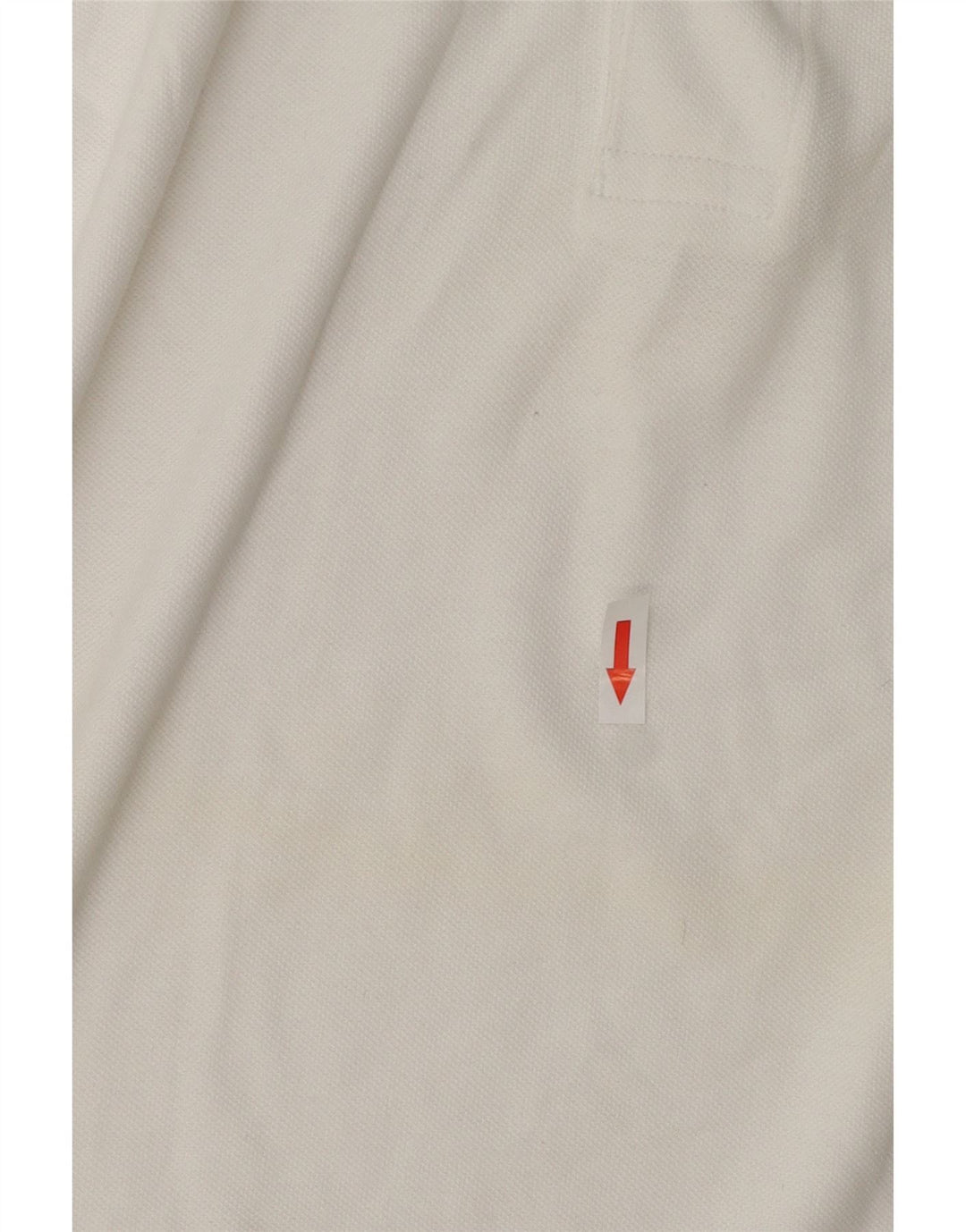 Diadora Mens Polo Shirt Medium White Cotton