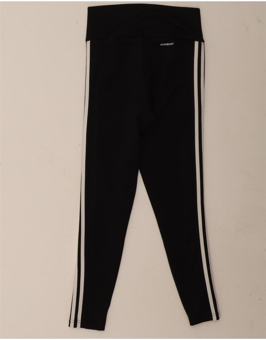 Adidas Womens Aeroready Leggings UK 8/10 Small  Black Polyester