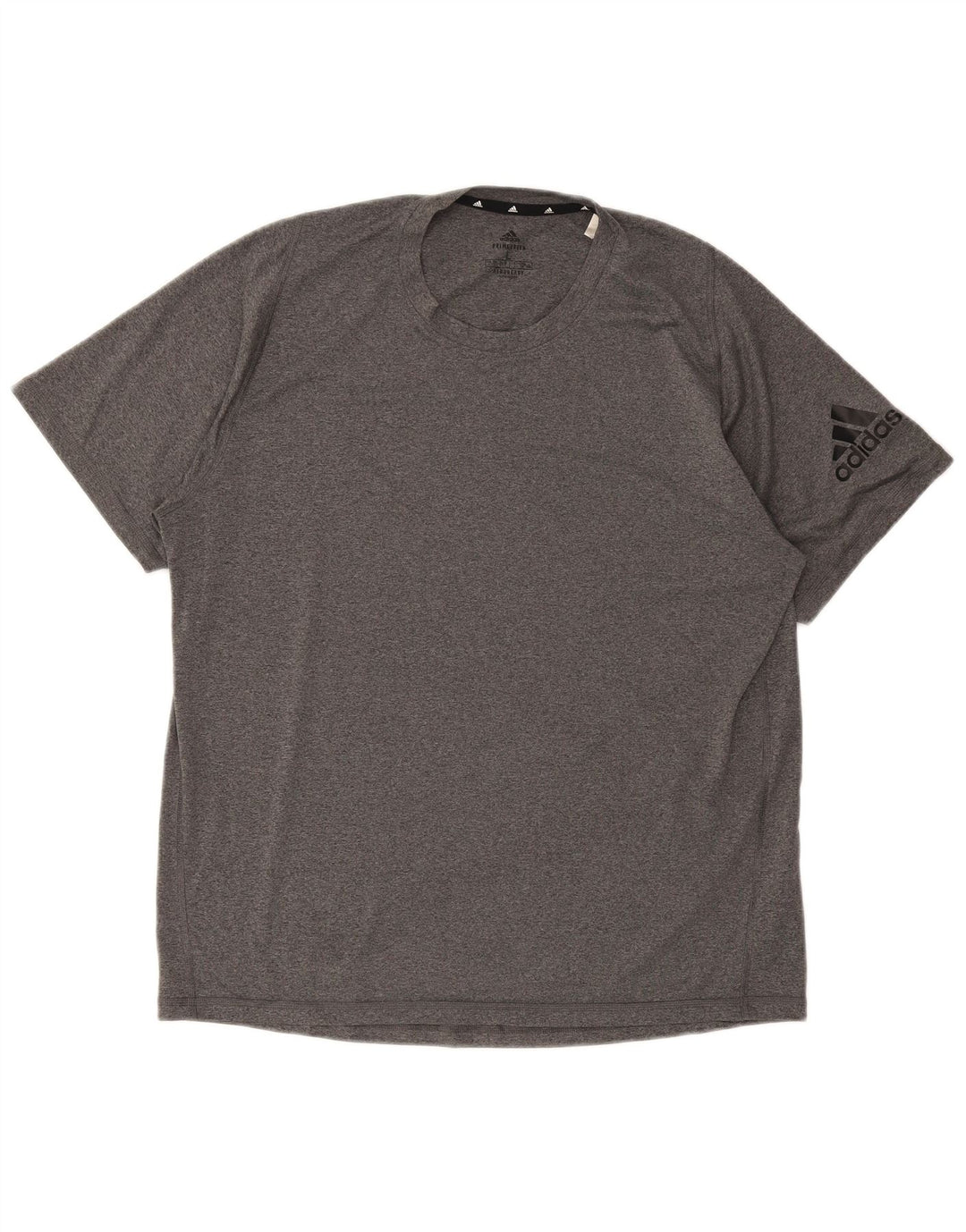 ADIDAS Mens Aeroready T-Shirt Top Large Grey Polyester