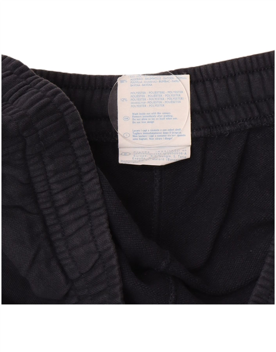 Champion Mens Tracksuit Trousers Medium Navy Blue Cotton
