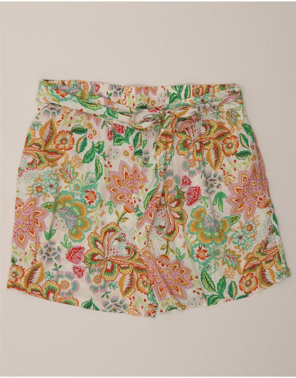 Fat Face Womens Casual Shorts UK 16 Large W34 Multicoloured Floral