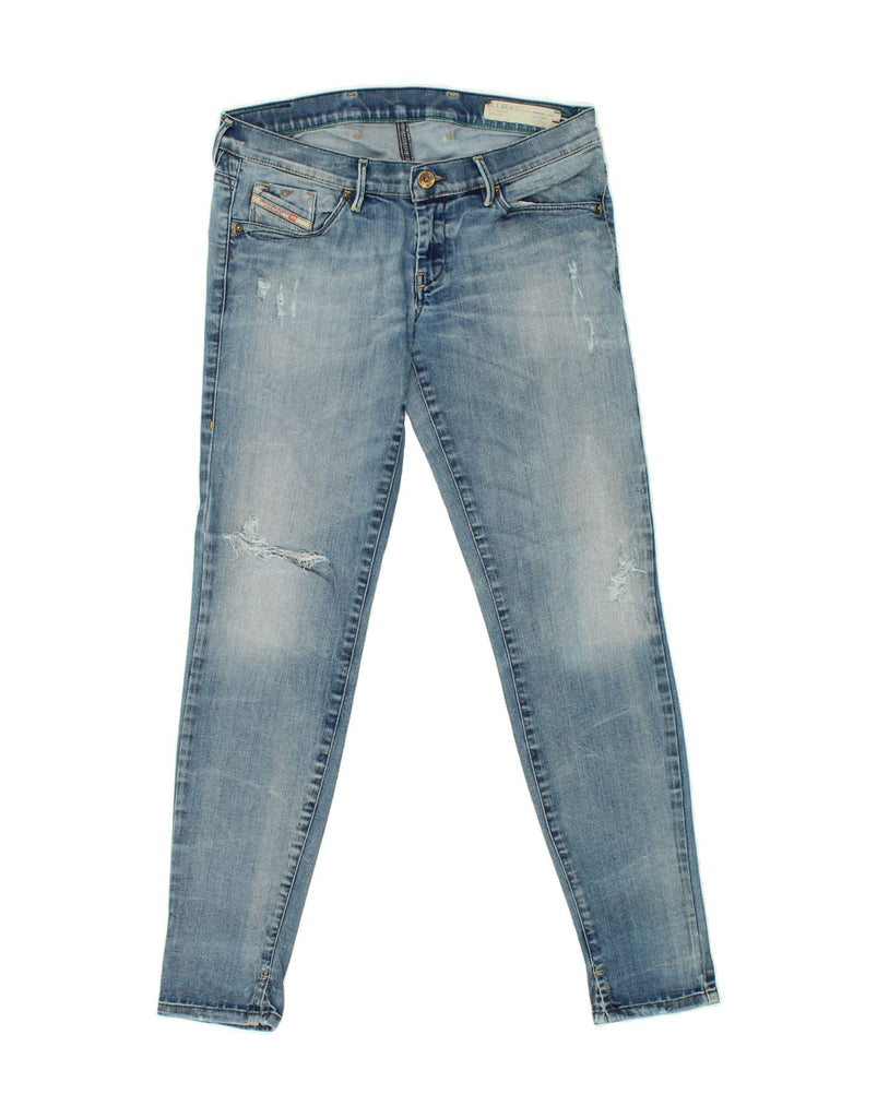 DIESEL Womens Low Waist Slim Skinny Jeans W29 L32 Blue Cotton Vintage Diesel and Second-Hand Diesel from Messina Hembry 