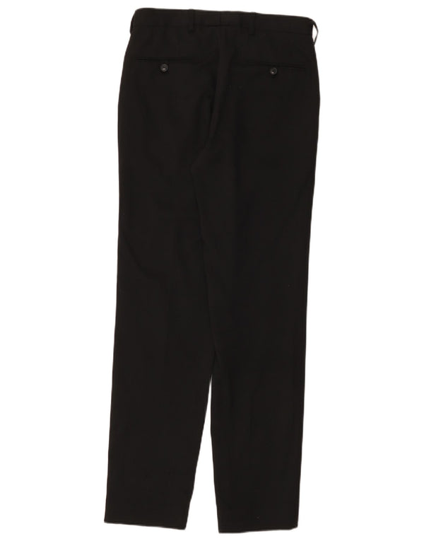 Marks & Spencer Womens Performance Slim Suit Trousers W28 L33 Black