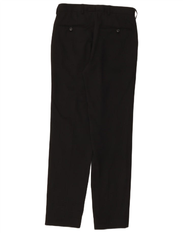 Marks & Spencer Womens Performance Slim Suit Trousers W28 L33 Black