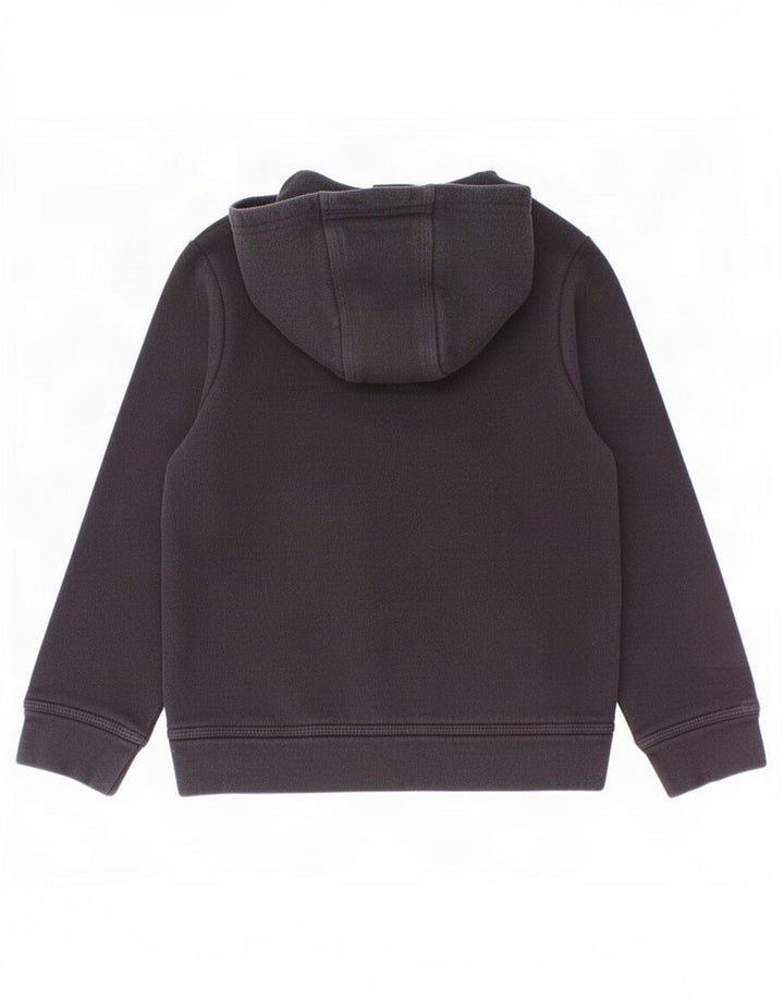 Nike Boys Hoodie Jumper 4-5 Years Small Black Cotton