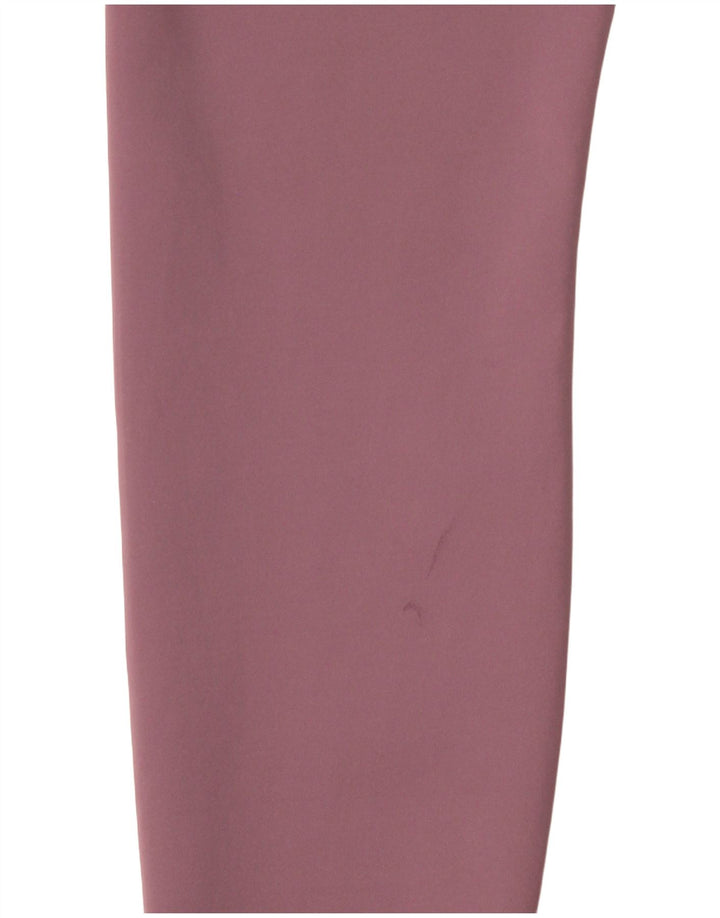 Nike Womens Dri Fit Leggings UK 8 Small Pink Nylon