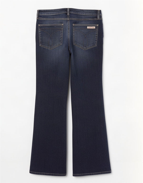 Betty Barclay Mens Bootcut Jeans W31 L30 Navy Blue Cotton
