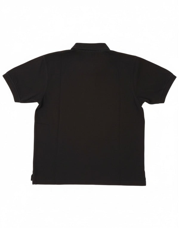 Lee Mens Polo Shirt 2XL Black Cotton