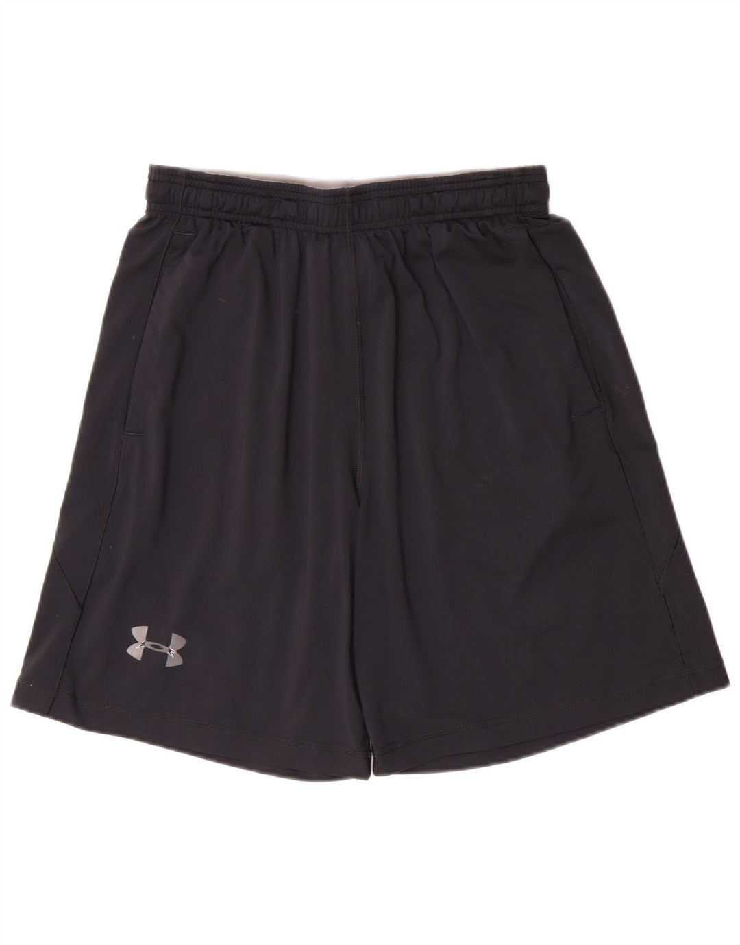 UNDER ARMOUR Mens Sport Shorts Small Black Polyester Sports
